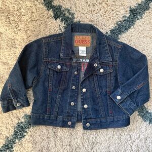 Guess Kids Dark Blue Denim Jacket -18mo